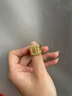 吉財(cái)運(yùn)假一賠十黃金福字戒指發(fā)字開口可調(diào)節(jié)金包銀999足銀方戒板戒男戒 財(cái)字戒指包金2克 曬單實(shí)拍圖