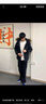 波司登（BOSIDENG）【反季】冬季極寒羽絨服鵝絨于適同款男女情侶款短款大毛領(lǐng)外套 中山青5870 1 5XL 195/112A 體重約180-200斤 曬單實拍圖