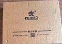 POWER大號(hào)鐘表 霸王掛鐘客廳簡(jiǎn)約掛墻時(shí)鐘石英鐘商務(wù)新款長(zhǎng)66cm木紋色 曬單實(shí)拍圖