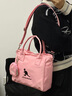 KANGOL官方餃子包新款時(shí)尚百搭休閑大容量手提斜挎單肩包大學(xué)生ins韓風(fēng) 蜜桃粉 曬單實(shí)拍圖