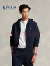 Polo Ralph Lauren 拉夫勞倫 男裝 經(jīng)典款雙面針織全拉鏈連帽衫RL15980 410-海軍藍 L 曬單實(shí)拍圖