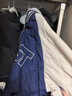 G.DUCKKIDS男童棉服外套秋冬款加棉加厚棒球服連帽棉衣冬季兒童冬裝2025新款 藍色(內(nèi)里也加棉) 160 cm 曬單實拍圖