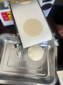 翰盾仿手工餃子皮機家用小型商用電動(dòng)全自動(dòng)壓皮機云吞面條混沌包子皮 翰盾100型兩個(gè)模具 曬單實(shí)拍圖