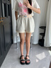 卓詩(shī)尼厚底涼鞋女款2025年夏季新款水鉆一字帶時(shí)尚百搭仙女風(fēng)軟底沙灘鞋 黑色 37 曬單實(shí)拍圖
