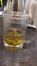 哲韻 玻璃水杯花茶杯茶水分離杯泡茶杯三件杯耐高溫帶過(guò)濾內膽辦公杯 直覺(jué)杯450ml 曬單實(shí)拍圖