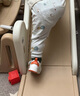 基諾浦兒童涼鞋男女 夏季1-5歲軟底橡膠頭學(xué)步鞋兒童機(jī)能鞋GY1569 白色/橘色 21 130mm 適合腳長(zhǎng)130-135mm 曬單實(shí)拍圖
