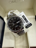 瑞士新款歐米茄手表男士全自動(dòng)超薄機械男表防水夜光時(shí)尚專(zhuān)用腕表 鋼帶本色黑面-機械表 曬單實(shí)拍圖