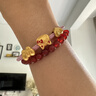 周生生七夕禮物黃金轉(zhuǎn)運(yùn)珠Charme天使翅膀愛(ài)心串珠不含手繩92394C定價(jià) 曬單實(shí)拍圖