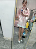 芳嬪桑蠶絲防曬衣服非襯衫款夏季感歐根紗上衣女士外套 粉色 M 曬單實拍圖
