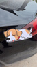 狗狗車(chē)貼車(chē)身裝飾個(gè)性創(chuàng  )意劃痕遮擋貼花遮蓋防水貼畫(huà)車(chē)頭汽車(chē)貼紙 30厘米貪睡狗狗 曬單實(shí)拍圖