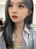 締晶愛心925銀項(xiàng)鏈女士吊墜鎖骨鏈七夕情人節(jié)生日禮物送女朋友小眾 D474跳動(dòng)的心項(xiàng)鏈+永生花旋轉(zhuǎn)盒 曬單實(shí)拍圖