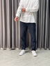 CAIDEN KETCH品牌男裝休閑褲男士2025春秋新款寬松直筒彈力中年商務(wù)長(zhǎng)褲褲子男 灰色 【現(xiàn)貨速達(dá)】 32 適合140斤左右,腰圍2尺5 曬單實(shí)拍圖