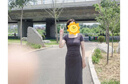 JZDZ法式小眾設計連衣裙女夏季小個子氣質收腰裙子感褶皺包臀長裙 灰色【風情萬種/海邊度假/微胖女 XL 曬單實拍圖