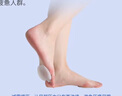 今邁龍 隱形前掌墊腳掌疼痛墊硅膠高跟鞋半碼墊加厚防痛防磨透氣腳掌腳繭透明 兩雙裝 均碼 曬單實(shí)拍圖