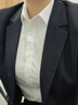 BILLIE GENE大學生秋冬西裝外套女職業(yè)正裝套裝修身黑西服面試答辯工作小個子 黑色外套 L （建議100-109斤） 曬單實拍圖