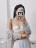 QUEEN.EASYAAT輕奢品牌女士內(nèi)衣女小胸聚攏顯大胸罩法式性感蕾絲無鋼圈文胸 茱萸粉套裝 70A 曬單實(shí)拍圖