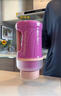 摩飛電器榨汁杯二代榨汁桶網(wǎng)紅無(wú)線(xiàn)榨汁機冷泡杯便攜式戶(hù)外旅行榨汁杯胖噸桶 磁吸充電果汁杯隨行杯MR9805 MR9805粉色 曬單實(shí)拍圖