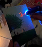 惜音情人節(jié)禮物光感情書表白賀卡多功能表白卡片情人節(jié)送女友驚喜禮物 喜歡你-光感表白賀卡-送紫外線燈 曬單實(shí)拍圖