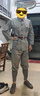 席佰紅軍成人演出服 棉麻八路軍大人長征抗戰(zhàn)老服裝男女表演服舞臺服 棉麻 灰色八路軍(男女同款) M 170(身高165-174c) 曬單實拍圖