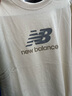 NEW BALANCE短袖男 25夏季新款運動(dòng)服裝純棉透氣圓領(lǐng)打底衫休閑半袖上衣T恤男 米灰-LIN/純棉親膚 XL /180 曬單實(shí)拍圖