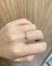周百福鉑金鉆戒鉆石戒指女求婚結婚30分50分一克拉六爪真鉆戒情人節(jié)禮物 【現(xiàn)貨閃發(fā)】30分FG色SI 鉑金 曬單實拍圖