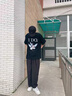 迪伽達長褲子男裝春夏季垂墜感冰絲褲直筒大碼顯瘦潮牌闊腿純色休閑褲男 SPFS-冰絲褲黑色 5XL 【建議165-175斤】 曬單實拍圖