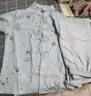 春秋夏季男士中國風(fēng)唐裝中老年爺爺裝棉麻薄款刺繡宴會漢服套裝 深灰套裝（棉麻） 41/XL（125-145斤） 曬單實拍圖