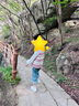 馬·拉?。∕.Latin）/童裝兒童褲子年春新款男女大童分割口袋牛仔長褲 牛仔淺藍(lán) 150cm 曬單實(shí)拍圖