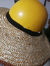 炙夏安全帽帽檐建筑工地夏季遮陽(yáng)防曬帽男女通用防曬無(wú)頂大沿草帽圈 【55厘米】松緊帶+固定帶 4掛鉤 曬單實(shí)拍圖