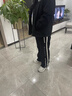 兜兜王國男童運動(dòng)褲子2025新款春秋款學(xué)生裝直筒休閑長(cháng)褲兒童運動(dòng)寬松衛褲 黑色 120 曬單實(shí)拍圖