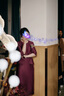 紫魅俏秋冬季婚禮媽媽裝連衣裙女修身假兩件時(shí)尚簡(jiǎn)約氣質(zhì)中老年婚宴禮服 酒紅色【九分袖】 M (建議105斤以下) 曬單實(shí)拍圖