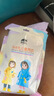 兒童雨衣一次性長(zhǎng)款加厚防暴雨小學(xué)生上學(xué)男女童戶外旅游便攜雨披 香芋紫1件-兒童加厚束口雨衣 曬單實(shí)拍圖