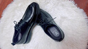 意爾康男鞋圓頭系帶婚鞋正裝德比鞋商務(wù)皮鞋 97931W 黑色 38 曬單實(shí)拍圖
