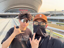 特步（XTEP）防曬面罩冰袖防曬男女冰絲袖套冰絲面巾圍脖套夏戶外運(yùn)動(dòng)騎行套裝 升級(jí)款-防曬面罩掛耳冰絲面巾 曬單實(shí)拍圖