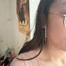 鉑吶苓流蘇耳環(huán)耳夾女高級設(shè)計感銀針耳釘2025小眾氣質(zhì)時尚氣質(zhì)百搭耳飾 滿天星流蘇【耳夾款】 曬單實拍圖