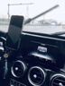毅迅奔馳車載手機支架GLC/C級E級EQE/GLA/CLA/A級GLB/EQB汽車導航支架 15-18款奔馳C級C200L/180L(7寸屏 重力款手機支架 曬單實拍圖