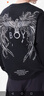 BOY LONDON【破碎天使】25新款秋情侶款朋克針織長(cháng)袖T恤N00801 黑色 M 曬單實(shí)拍圖