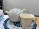 南山先生 功夫茶具陶瓷簡(jiǎn)約喝茶杯防燙茶杯小號主人杯茶道零配半見(jiàn)茶杯 半見(jiàn)手柄茶杯 曬單實(shí)拍圖
