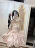 薇戀夢(mèng)嵐洛麗塔洋裝lolita繁花序曲Lo原創(chuàng  )設計jsk洋裝日常連衣 公主風(fēng) L 曬單實(shí)拍圖