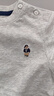 Teenie Weenie Kids小熊童裝25年款男女寶純棉刺繡短袖T恤衫打底衫 迷你小熊-中灰色 100 cm 曬單實(shí)拍圖