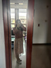 秋水伊人小個(gè)子春秋款藍色碎花裙子兩件套女裝新款開(kāi)衫吊帶裙 粉紅 XL 曬單實(shí)拍圖