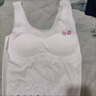 G.DUCKKIDS女童內(nèi)衣發(fā)育期小背心小學(xué)生女初中生冰絲無(wú)痕兒童少女大童文胸薄 白色+白色 2件 160 M碼【適合50-75斤左右】 曬單實(shí)拍圖