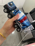 精邦仿真合金工程車(chē)模型大比例攪拌汽車(chē)鐵車(chē)模型兒童男孩玩具生日禮物 藍色攪拌車(chē)19厘米 曬單實(shí)拍圖