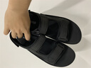 Jeep吉普皮涼鞋男鞋外穿真皮沙灘鞋男士運(yùn)動(dòng)涼拖鞋戶外徒步涉水鞋 黑色 41 曬單實(shí)拍圖