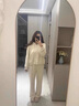 苒琦媽咪孕婦裝時尚休閑套裝春秋款新款洋氣寬松連帽衛(wèi)衣外套闊腿褲兩件套 杏色套裝 L 曬單實拍圖