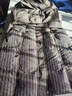 可蓓兒羽絨服女裝中長(cháng)款冬季新款保暖白鴨絨連帽面包服外套咖啡色 XL 曬單實(shí)拍圖