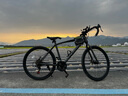 ICOLOUR公路自行車(chē)成人變速死飛騎行自行車(chē)山地車(chē)單車(chē)男女學(xué)生賽車(chē) 【深空灰】30刀輻條輪 26寸24速【適合165-185cm】 曬單實(shí)拍圖