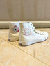 匡威（Converse）官方1970S男女皮革鞋面運(yùn)動(dòng)高幫休閑鞋小白鞋A07201C A07201C 38 曬單實(shí)拍圖