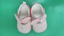 G.DUCKKIDS小黃鴨嬰兒防滑護(hù)腳學(xué)步鞋春秋0-1歲女寶寶不掉鞋純棉夏季透氣軟 粉色(雪花蝴蝶結(jié)護(hù)腳鞋) 12 M內(nèi)長(zhǎng)12cm建議6-12個(gè)月寶寶 曬單實(shí)拍圖