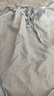 尚都比拉設計感氣質連衣裙女夏季顯瘦襯衫裙鏤空刺繡中長裙 天藍色  L  曬單實拍圖